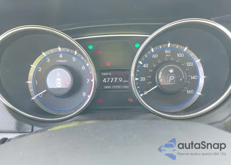 2013 Hyundai Sonata Gls z USA, uszkodzony, nr VIN 5NPEB4AC9DH729137